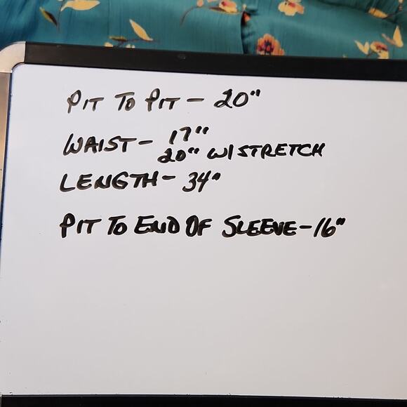 Billabong Days On End Dress Size LG Emerald Floral Babydoll Cottagecore Feminine - Picture 10 of 10